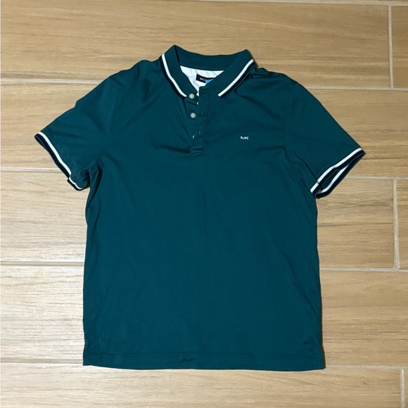 Michael Kors Other - Michael Kors Men's Teal Polo Shirt